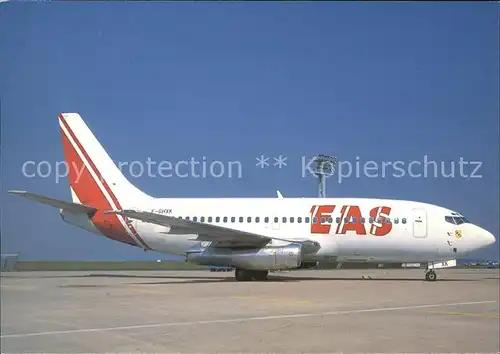 Flugzeuge Zivil EAS Boeing 737 2A1 F GHXK c n 21599  Kat. Flug