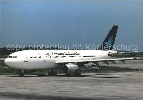 Flugzeuge Zivil Garuda Indonesia Airbus A.300.B4 PK GAG  Kat. Flug