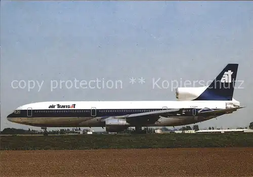 Flugzeuge Zivil Air Transat Lockheed Tristar C FTNA  Kat. Flug