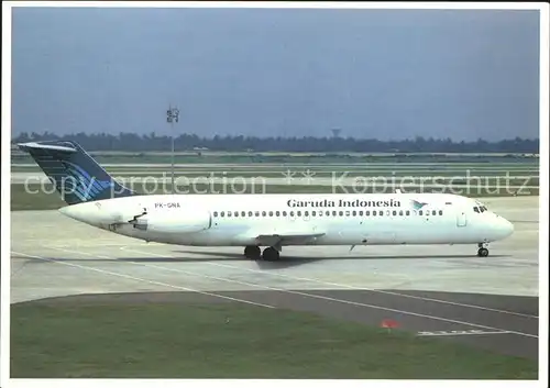 Flugzeuge Zivil Garuda Indonesia DC 9 32 PK GNA  Kat. Flug