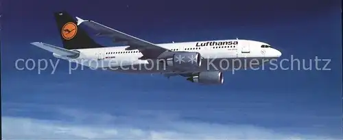 Lufthansa Airbus A 310  Kat. Flug