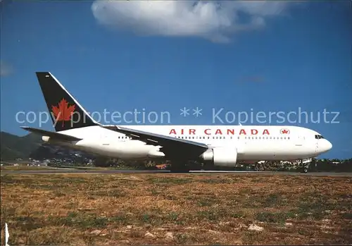 Flugzeuge Zivil Air Canada Boeing 767.233 C GAUK  Kat. Flug