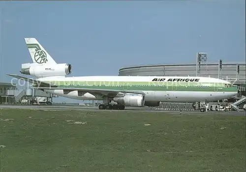 Flugzeuge Zivil Mc Donnell Douglas DC 10 30 TU TAL Air Afrique  Kat. Flug