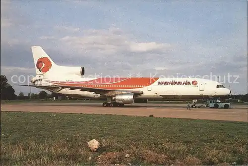 Flugzeuge Zivil N766BE L1011 1 Tristar c n 1112 Hawaiian Air  Kat. Flug