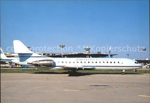 Flugzeuge Zivil Aero France International Caravelle 10 B F BJTU Kat. Flug