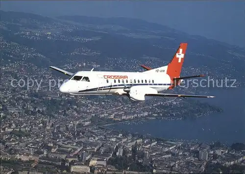 Flugzeuge Zivil Crossair Saab 340 A Cityliner  Kat. Flug