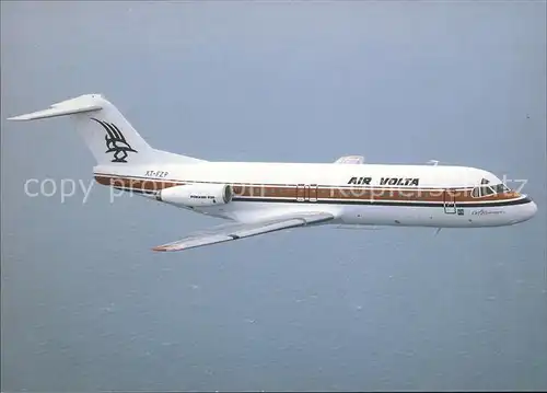 Flugzeuge Zivil Fokker F28 Mk4000 Air Volta XT FZP Kat. Flug