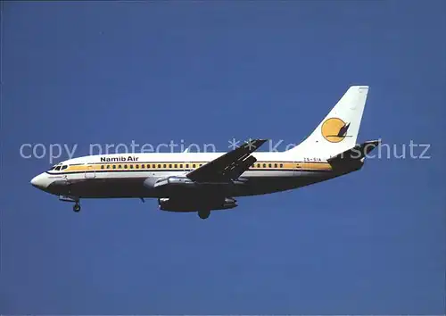 Flugzeuge Zivil Namib Air Boeing 737 244Adv. ZS SIA cn 22580 Kat. Flug