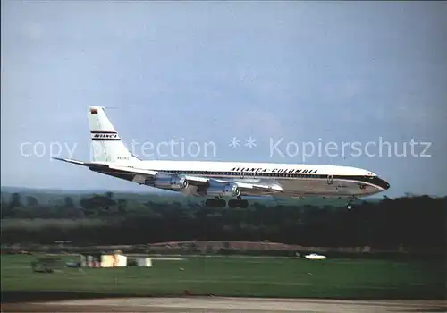 Flugzeuge Zivil Avianca Boeing 707 359B HK 1410 cn 20340 Kat. Flug