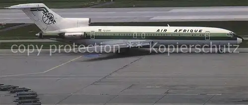 Flugzeuge Zivil Air Afrique Boeing 727 2H9 YU AKK c n 22665 1786 Kat. Flug