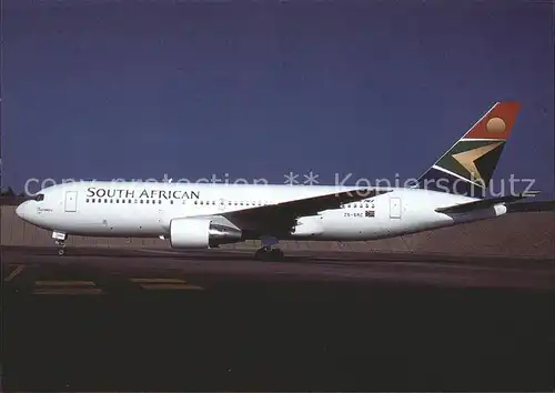 Flugzeuge Zivil South African Boeing B 767 ZS SRC  Kat. Flug