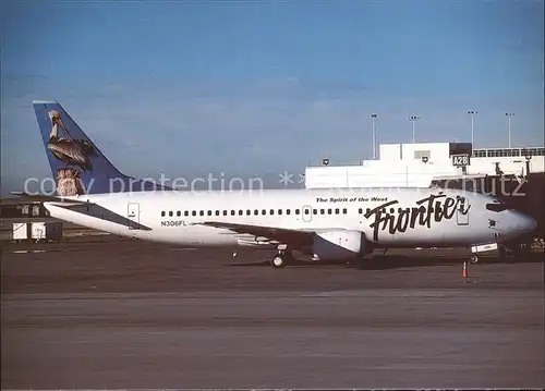 Flugzeuge Zivil Frontier Pelikan Boeing B 737 36Q N306FL  Kat. Flug