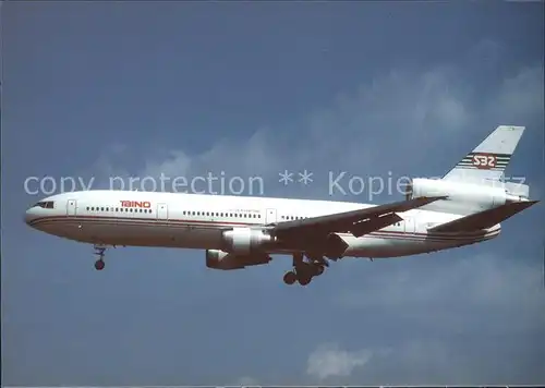 Flugzeuge Zivil TAINO McDDouglas DC 10 30 F GHOI c n 46870 217 Kat. Flug