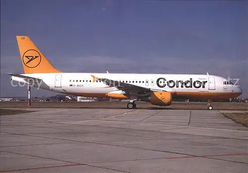 Flugzeuge Zivil Condor Berlin Airbus A320 212 D AICA c n 774 Kat. Flug
