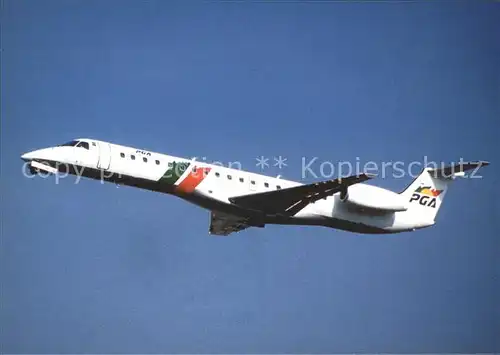 Flugzeuge Zivil Portugalia EMB145  Kat. Flug