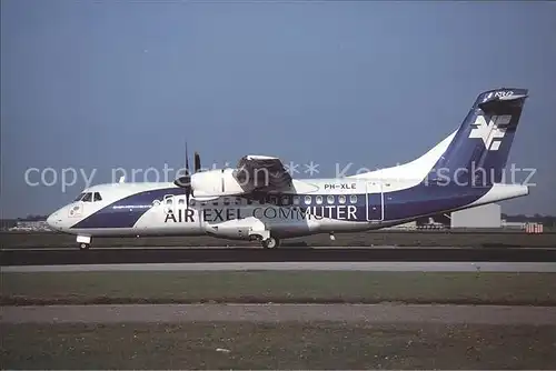 Flugzeuge Zivil Air Exel Commuter AI R ATR42 320 PH XLE Kat. Flug