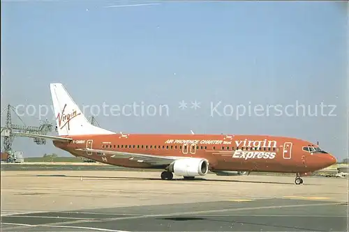 Flugzeuge Zivil Air Provence Charter B 737 400 F GMBR c n 24314  Kat. Flug