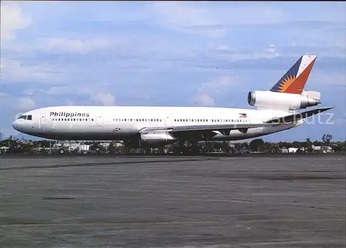 Flugzeuge Zivil Philippines DC 10 30 RP C2114 c n 47838 Kat. Flug