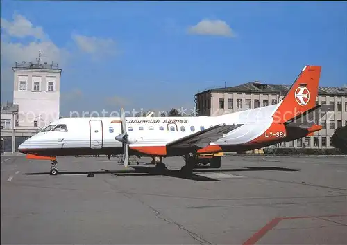 Flugzeuge Zivil Lithuanian Airlines Saab 340B LY SBA c n 248 Kat. Flug