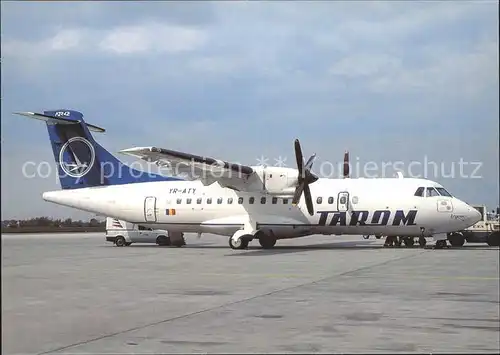 Flugzeuge Zivil Tarom ATR 42 300 YR ATY c n 083 Kat. Flug