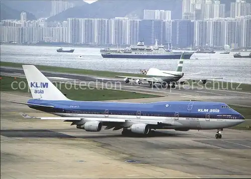 Flugzeuge Zivil KLM Asia B747 406 PH BFD c n 27001 737 Kat. Flug