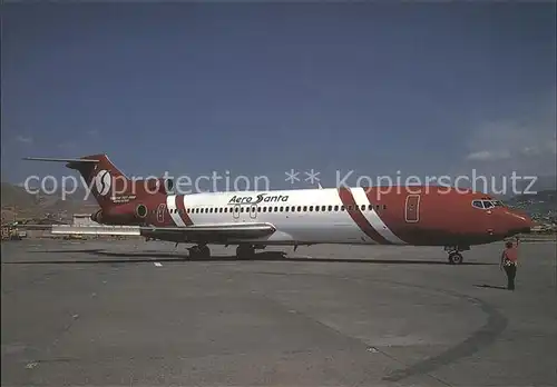 Flugzeuge Zivil Aero Santa Boeing B 727 264 OB 1541 c n 21072 1145 Kat. Flug