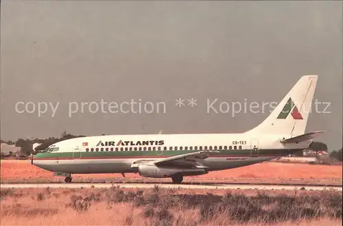 Flugzeuge Zivil Air Atlantis Boeing 737 2K9 CS TET c n 22415 702 Kat. Flug