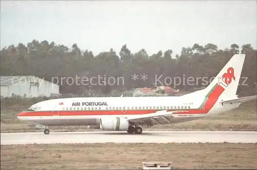 Flugzeuge Zivil TAP Air Portugal Boeing 737 382 CS TIA c n 24364 1657 Kat. Flug