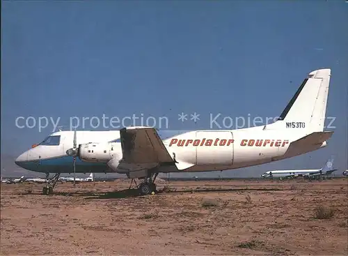 Flugzeuge Zivil Purolator Courier Grumman G 159 Gulfstream 1 N153TG cn 153 Kat. Flug