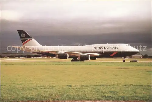 Flugzeuge Zivil British Airways G BNLM B747 436 c n 24055  Kat. Flug