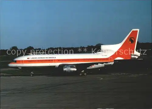 Flugzeuge Zivil Angola Airlines Lockheed L 1011 Tristar 500 Kat. Flug