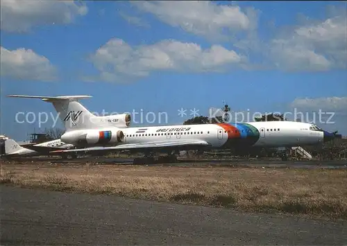 Flugzeuge Zivil Aeronica Tupolev 154M YN CBT Kat. Flug