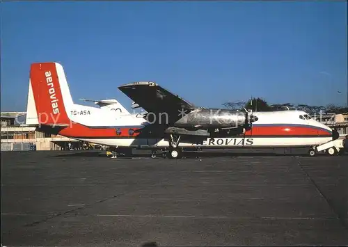 Flugzeuge Zivil Aerovias SA Handley Page Herald 206 TG ASA  Kat. Flug