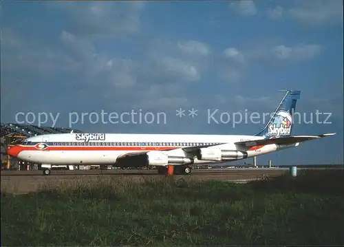 Flugzeuge Zivil Boeing 707 ZS LSW Skybird Safair  Kat. Flug