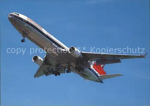 Swissair Douglas MD.11 Kat. Flug