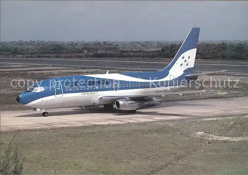 Flugzeuge Zivil Tan Sahsa Boeing 737 2A3 HR TNR cn 20299 Kat. Flug