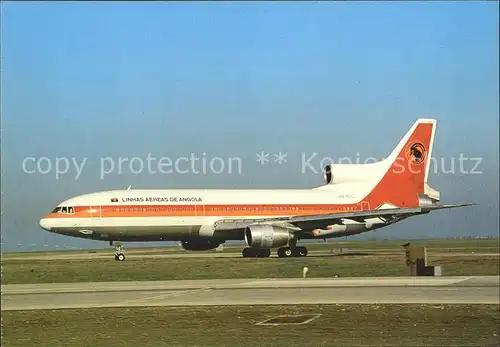 Flugzeuge Zivil Linhas Aereas de Angola Lockheed Tristar 500 CS TEC  Kat. Flug