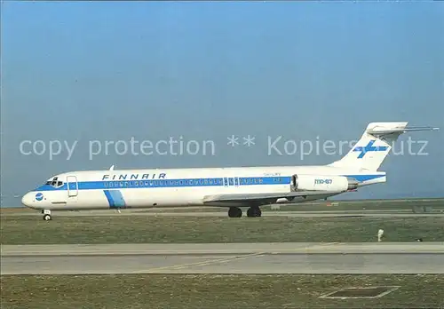 Flugzeuge Zivil Finnair Mc Donnell Douglas MD 87 OH LMB Kat. Flug