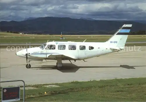 Flugzeuge Zivil Airlines of Transmania PA 31 310 Navajo VH CFE cn 31 416 Kat. Flug