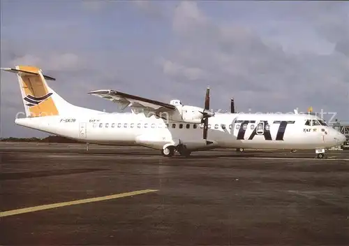 Flugzeuge Zivil TAT European Airlines ATR 72 202 cn 232 Kat. Flug