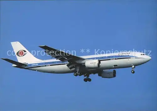 Flugzeuge Zivil Conair A300 B4 120 OY CNK c n 094 Kat. Flug