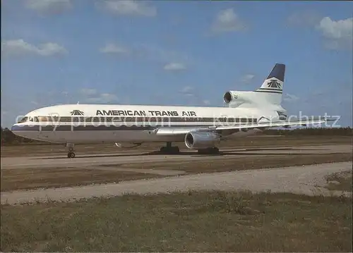 Flugzeuge Zivil American Trans Air Lockheed L 1011 1 N709DA  Kat. Flug