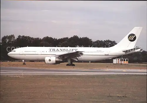 Flugzeuge Zivil Airbus A300B4 103 EI CJK Translift  Kat. Flug