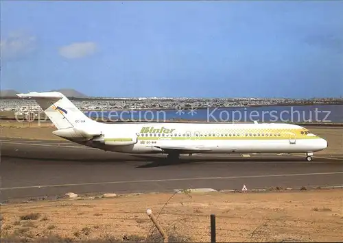 Flugzeuge Zivil Binter Canarias McDDouglas DC 9 32 EC BIR c n 47093 237 Kat. Flug