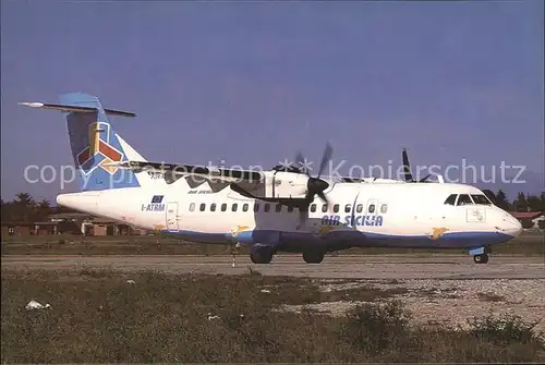 Flugzeuge Zivil atr 42 300 Air Sicilia I ATRM c n 114  Kat. Flug