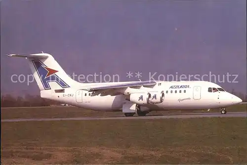 Flugzeuge Zivil BaE 146 Avro RJ 85 Azzurra EI CNJ c n E 2300 Kat. Flug