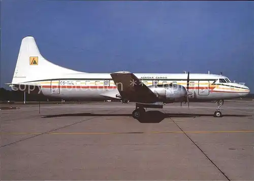 Flugzeuge Zivil Agroar Cargo Convair 440 CS TML c n 484 Kat. Flug