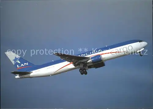 Flugzeuge Zivil LAN Chile Cargo B767 316F CC CZZ c n 25756 712 Kat. Flug