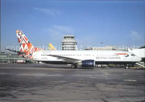 Flugzeuge Zivil British Airways Boeing B 737 436 G GBTA c n 25859 2532 Kat. Flug