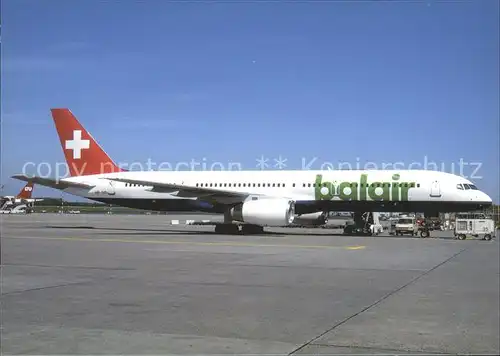 Flugzeuge Zivil Balair Boeing B 757 HB IHR Kat. Flug